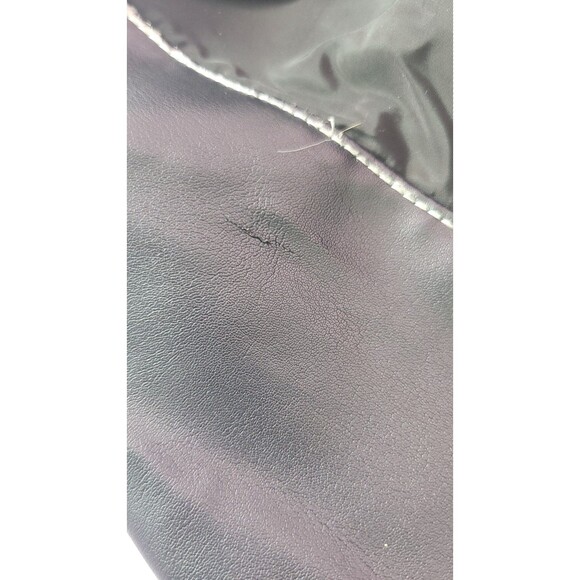 Victoria's Secret Gym Pink Drawstring Backpack Bag Black Missing Logo No Straps - Picture 7 of 12